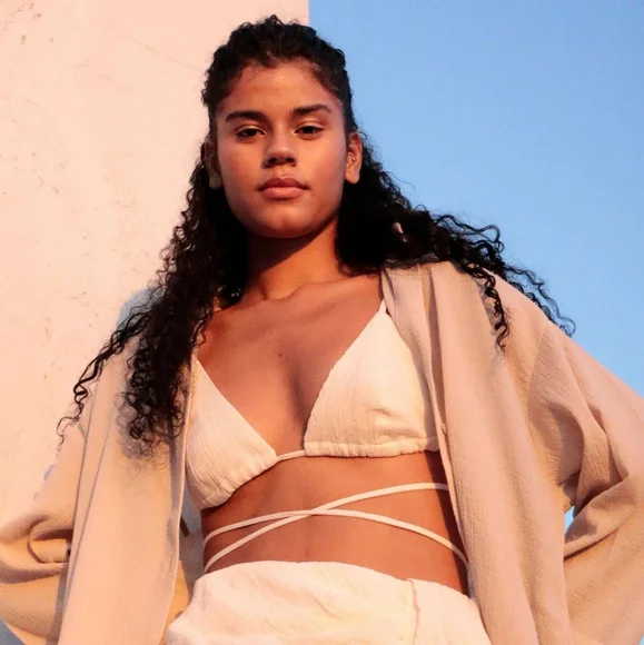 NWT The Handloom Sundown Bralette – 100% Turkish Cotton, Adjustable Straps - Picture 3 of 5